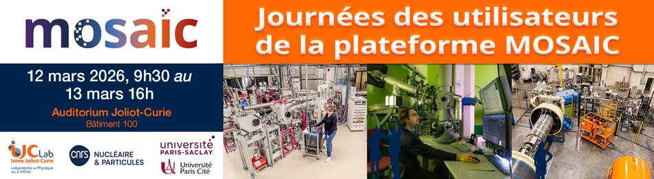 Journées de la plateforme MOSAIC