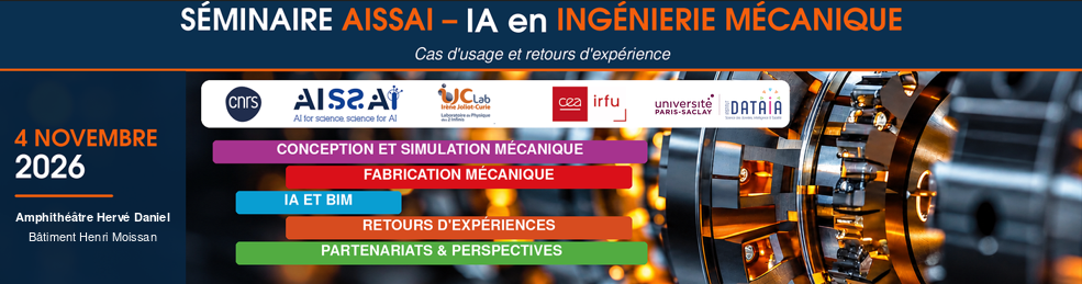 Séminaire IA en Ingénierie Mécanique